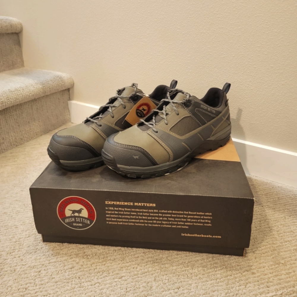 ROCKFORDMEN'S WATERPROOF SAFETY TOE SHOES OXFORD